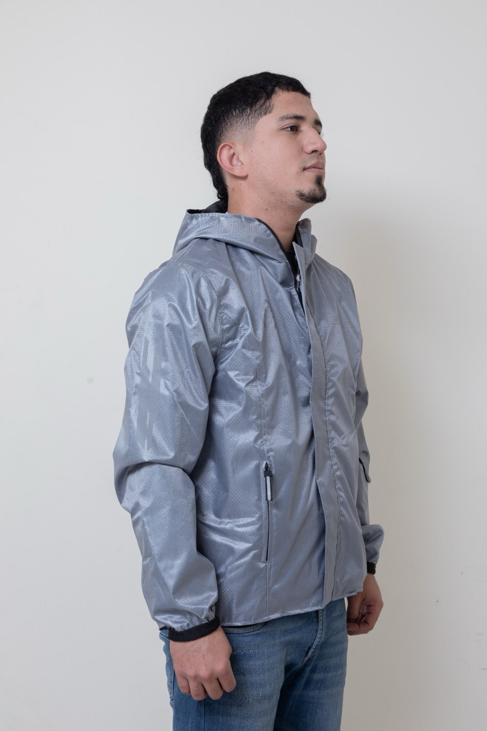Chaqueta reflectiva Revixtron negro intenso