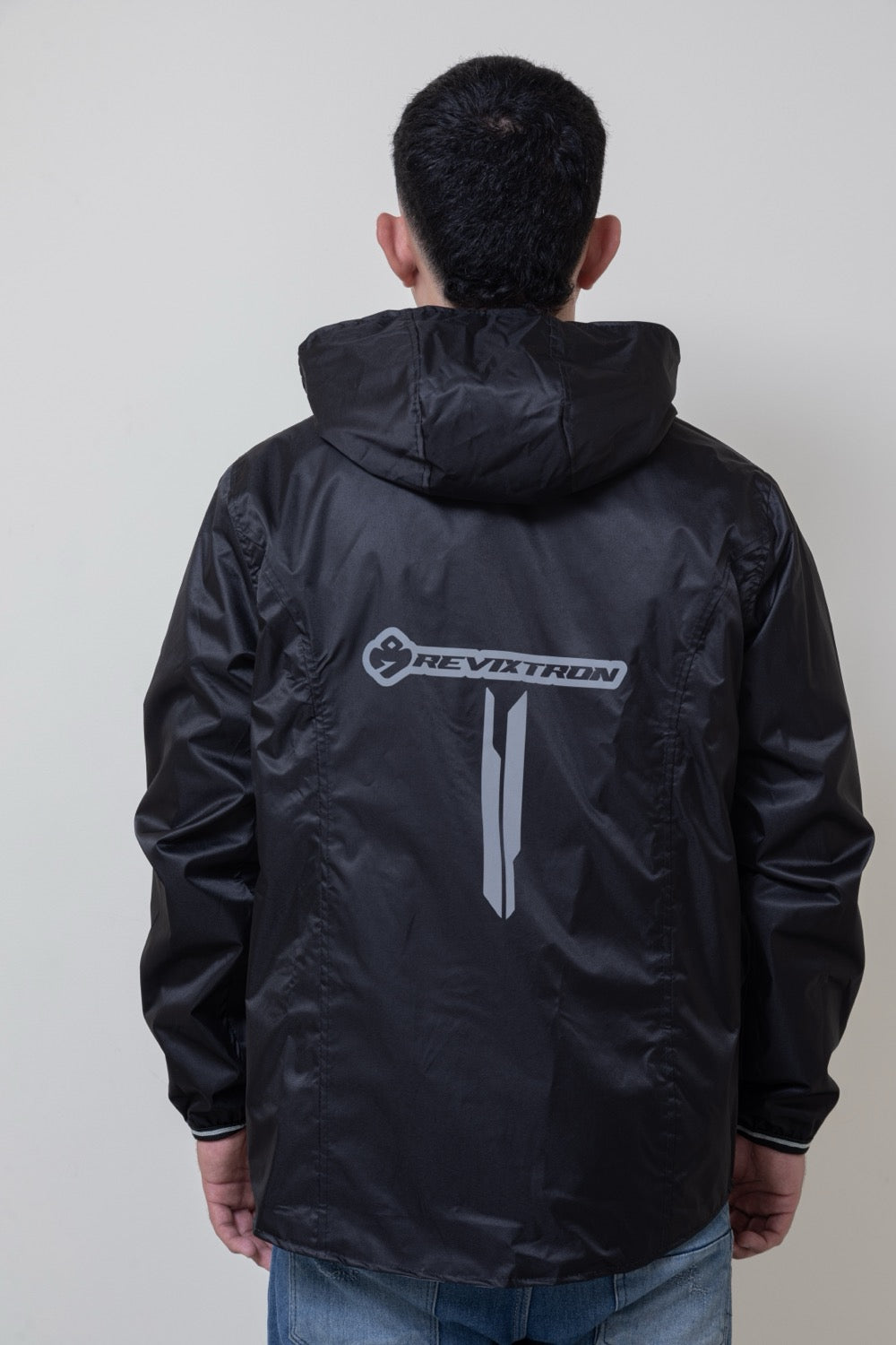 Chaqueta reflectiva Revixtron negro intenso