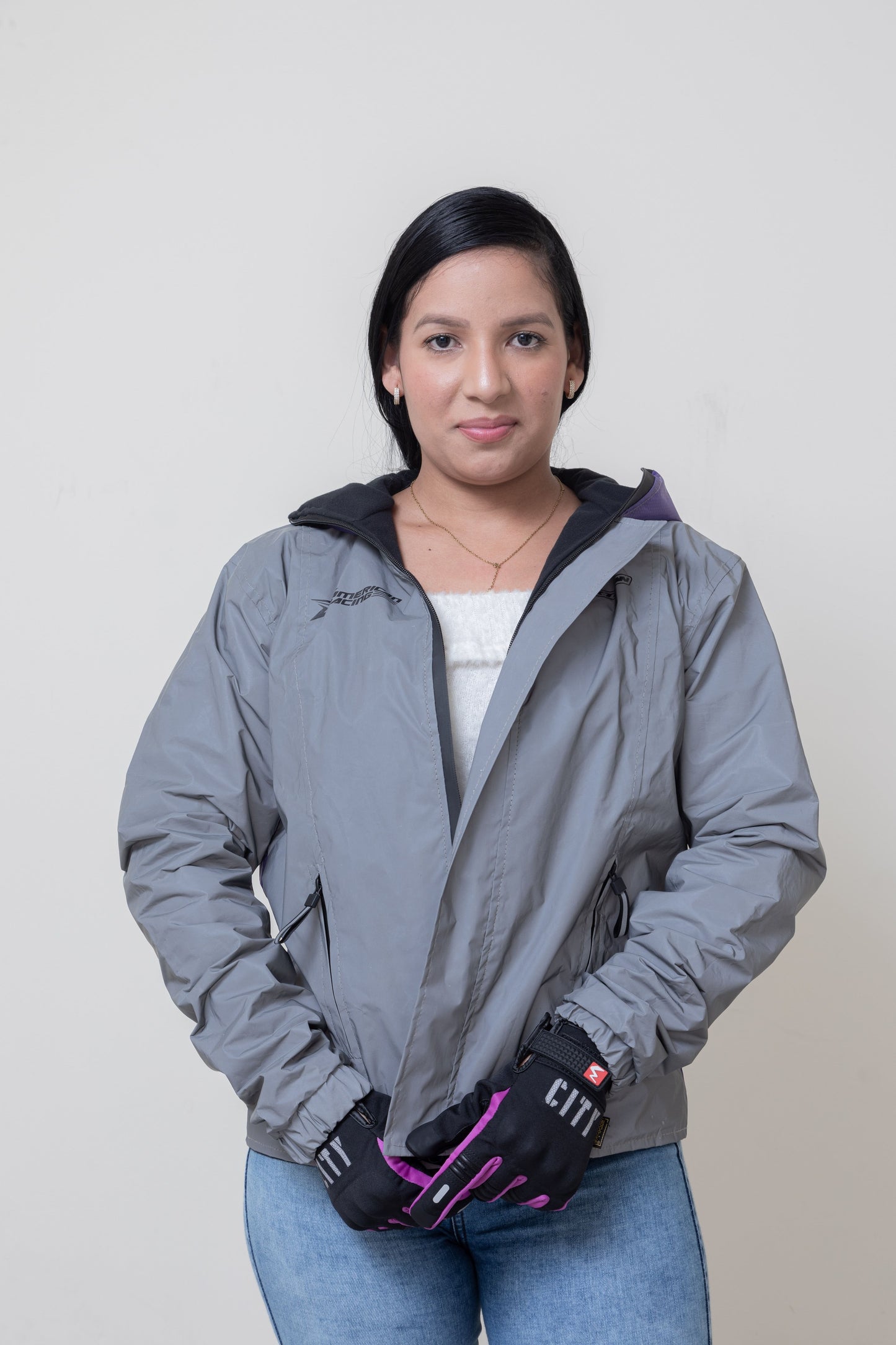 Chaqueta reflectiva impermeable