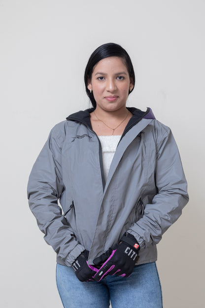 Chaqueta reflectiva impermeable