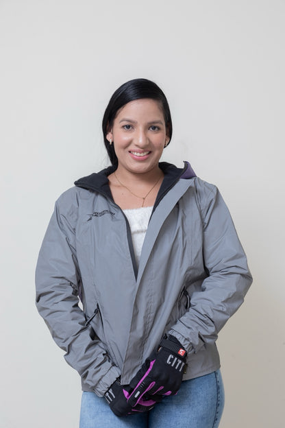 Chaqueta reflectiva impermeable