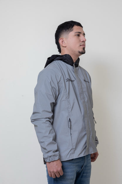 Chaqueta reflectiva impermeable