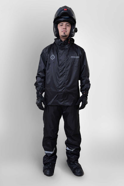 Impermeable tipo sudadera hombre