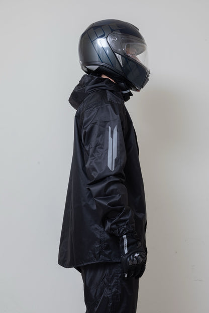 Impermeable tipo sudadera hombre