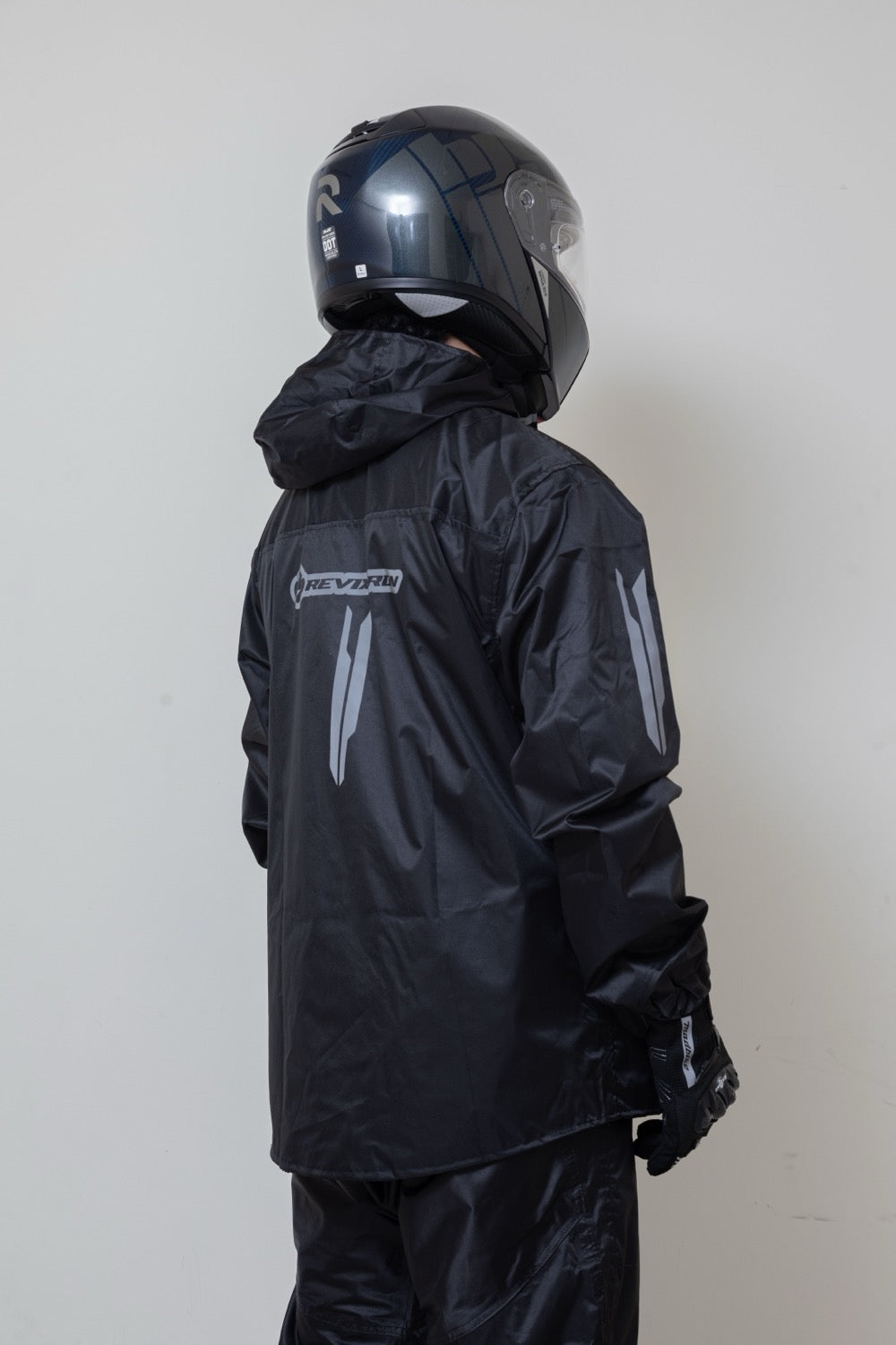 Impermeable tipo sudadera hombre