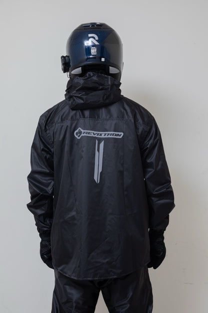 Impermeable tipo sudadera hombre