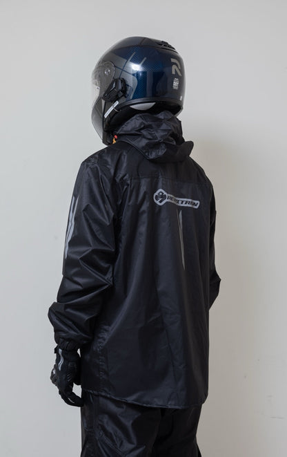 Impermeable tipo sudadera hombre