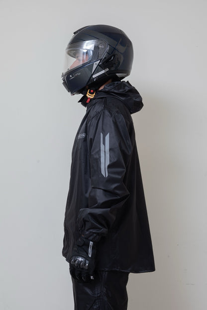 Impermeable tipo sudadera hombre