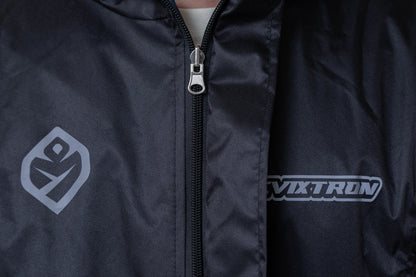 Chaqueta doble faz impermeable azul y negra