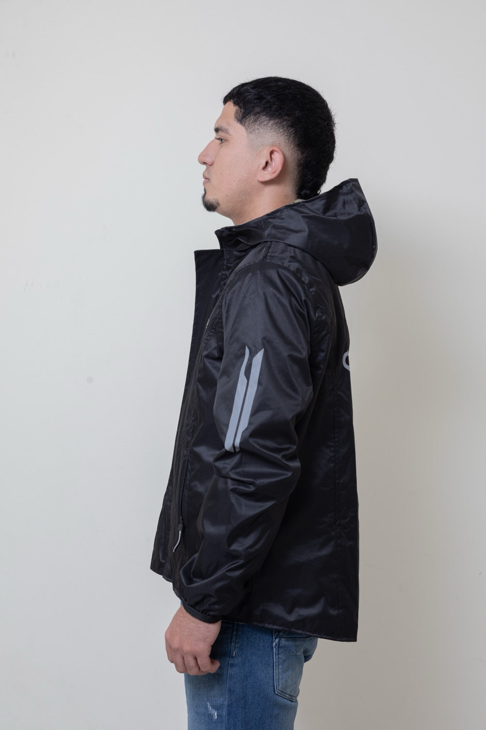 Chaqueta doble faz impermeable camuflada