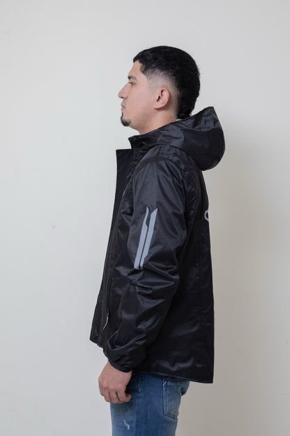 Chaqueta doble faz impermeable camuflada