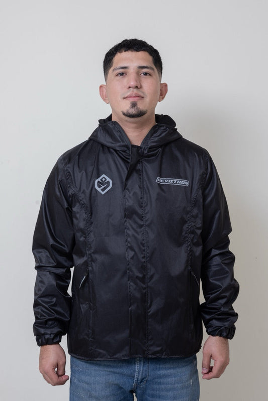 Chaqueta impermeable con espalda reflectiva
